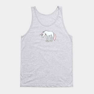 Pastel unicorn art Tank Top